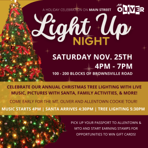 Light Up Night @ 100 - 200 Blocks of Brownsville Road