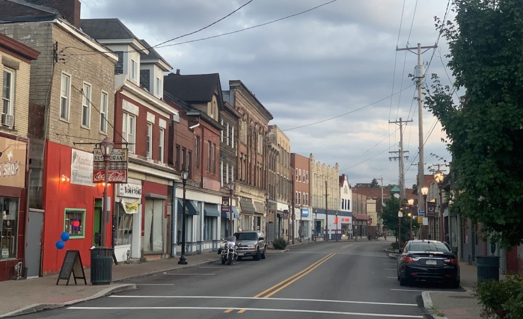 Mt. Oliver view of street